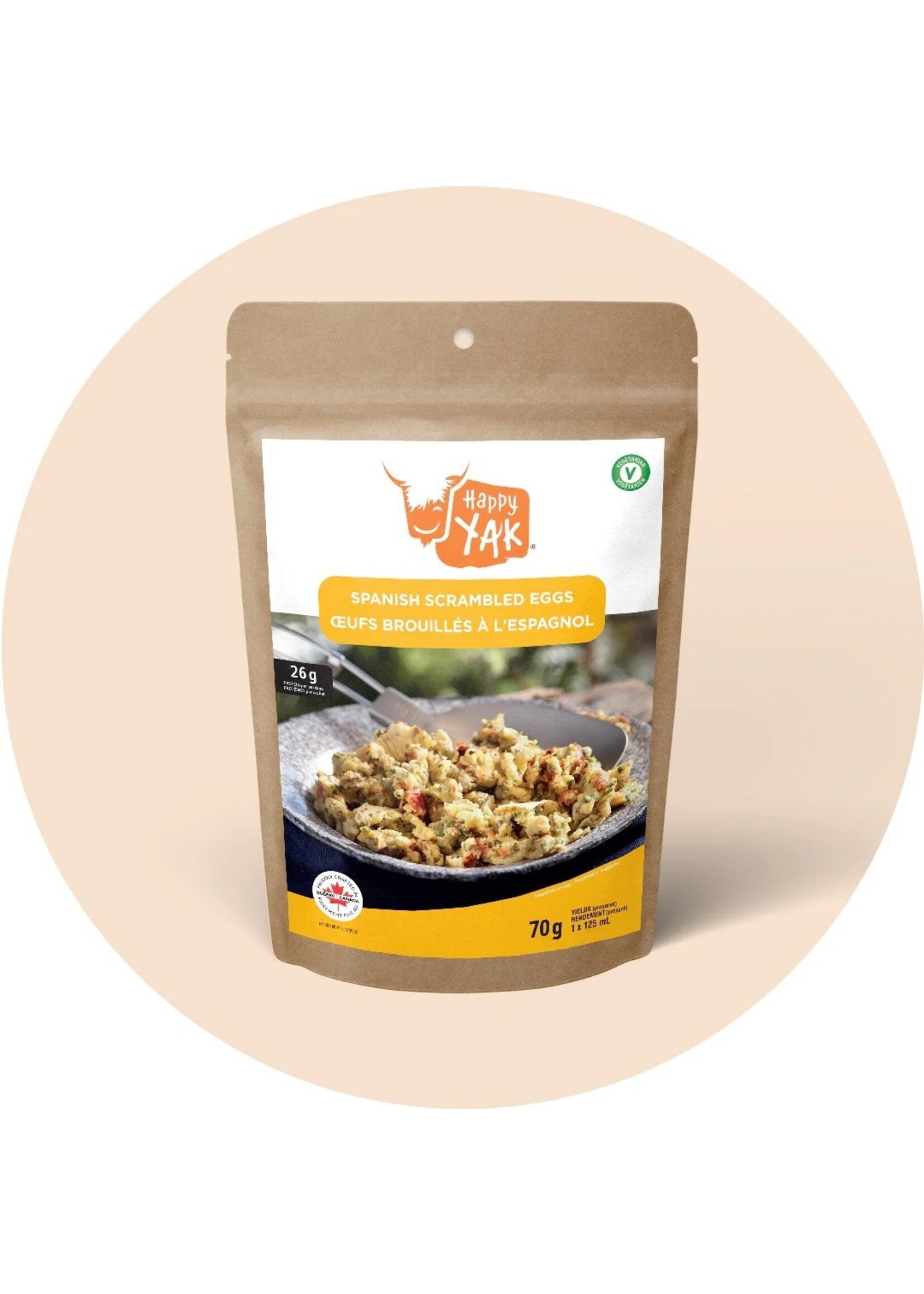 Happy Yak Happy Yak Spanish Scrambled Eggs (Vegetarian)