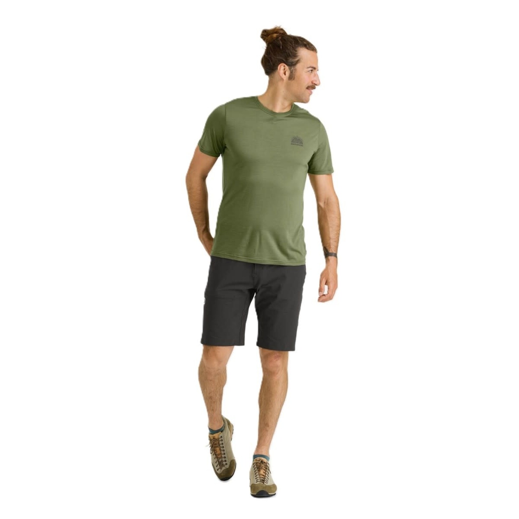 Ortovox Chandail Ortovox 120 Cool Tec Mtn Stripe - Homme