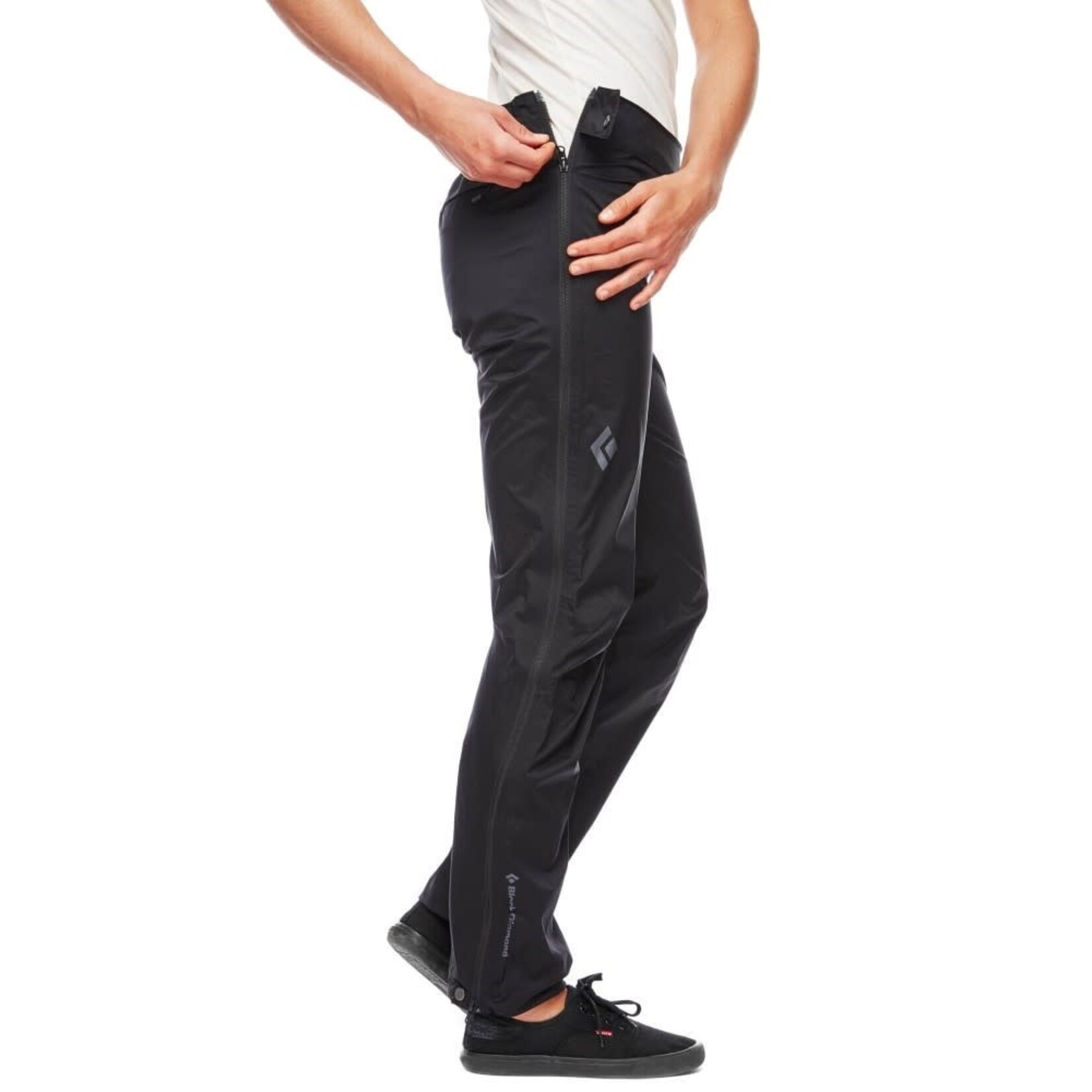 Black Diamond Pantalons de pluie Black Diamond Stormline Strech Full Zip - Femme