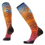 Smartwool Chaussette Smartwool Ski Zero Cushion Geo Peaks Print