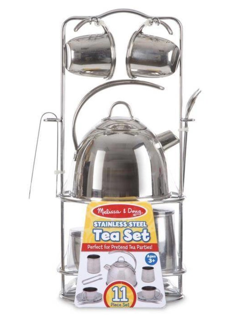 Metal Tea Set Hello Baby