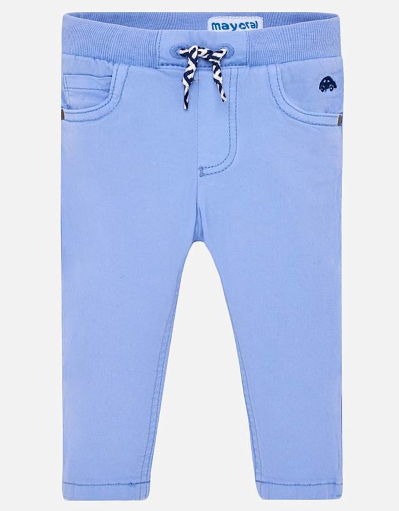 Mayoral Baby Boy Light Blue Pants Hello Baby