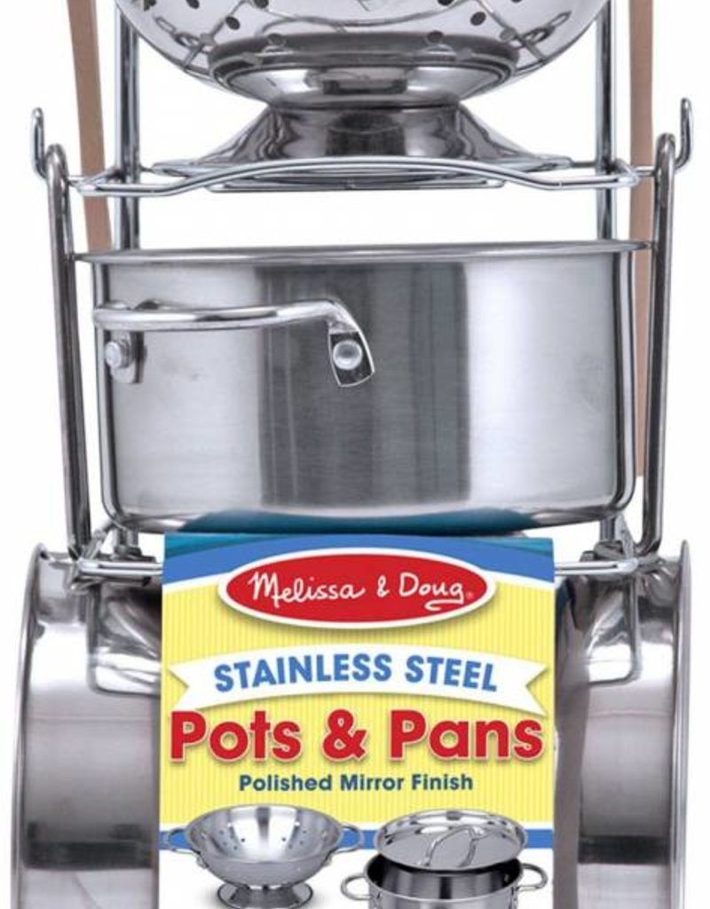 matching pots and pans set