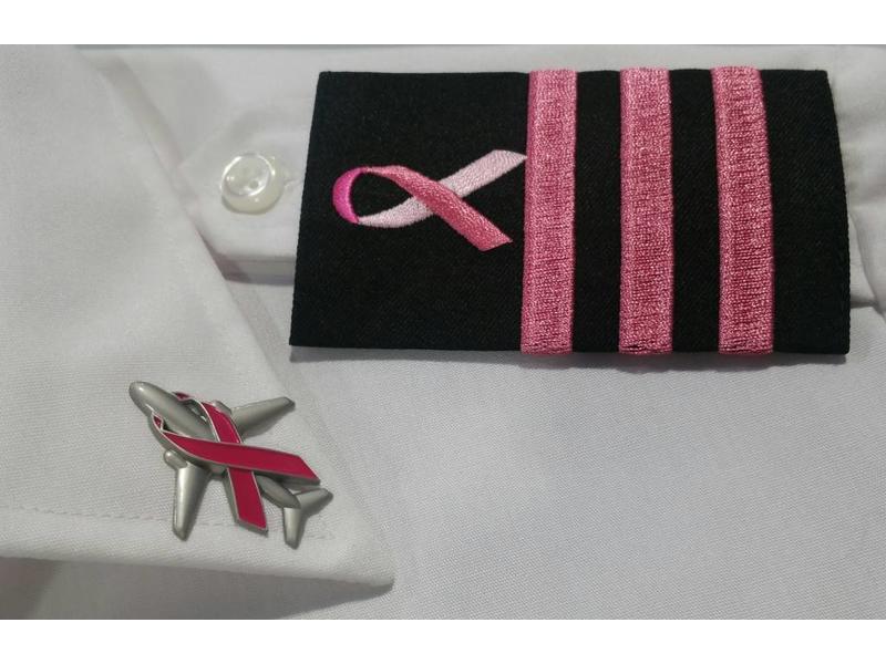 Epaulettes: Black, Pink, 3 Bar