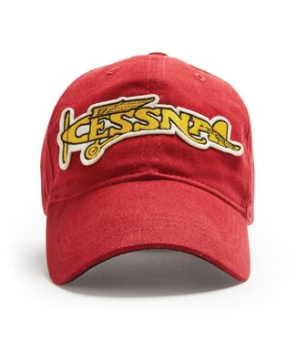 Cap: Cessna Heritage Red Hat