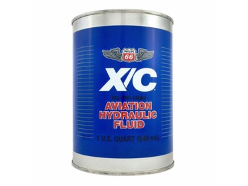 Phillips 66 MIL-PRF-5606H Hydraulic Fluid Quart