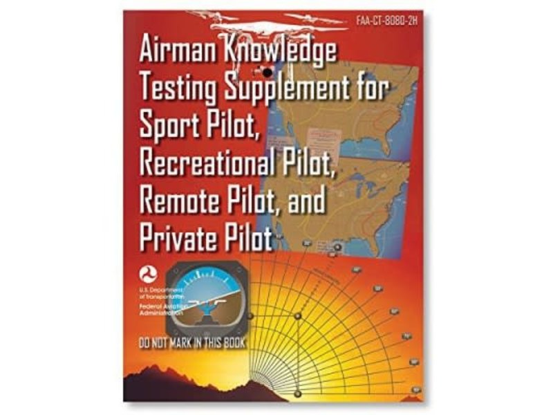 ASA Airman Knowledge Testing Supplement Sport, Recreational, Remote, Private