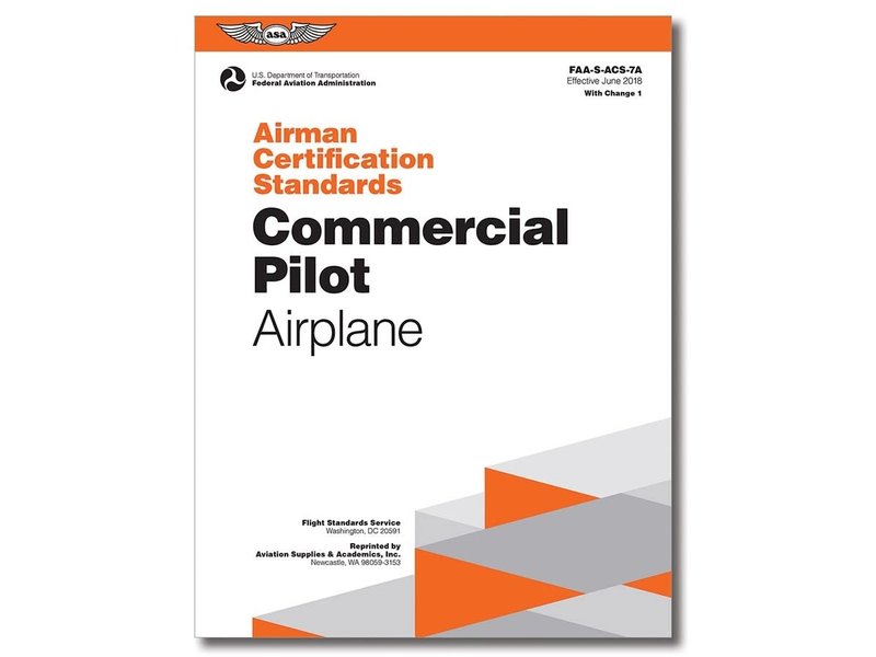 ASA ACS: Commercial Pilot Airplane