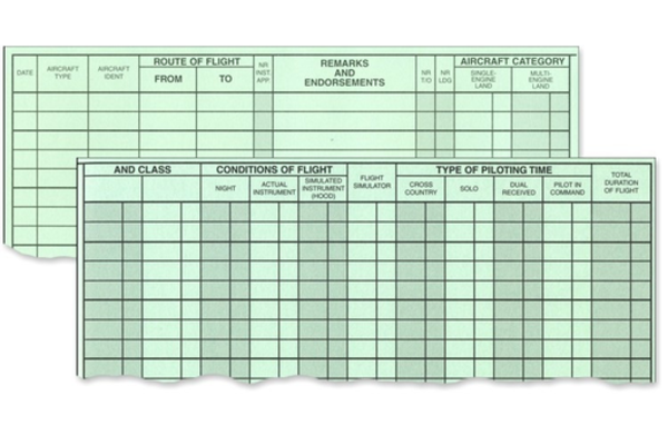 Jeppesen Sanderson Jeppesen Pilot Logbook