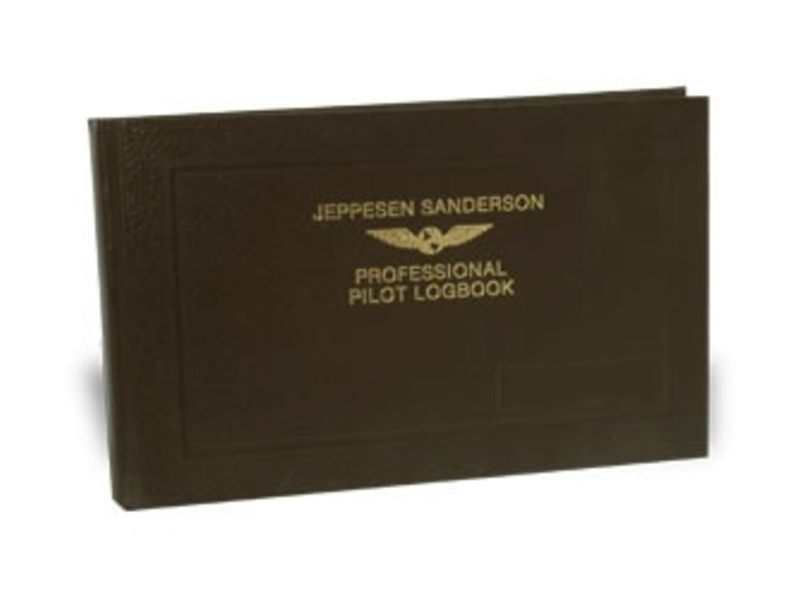 jeppesen professional pilot logbook pages