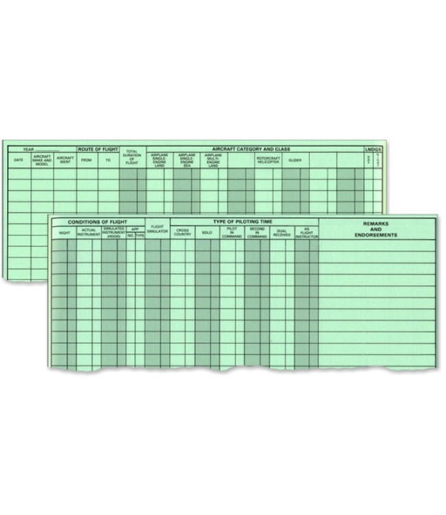 Jeppesen Sanderson Logbook: Professional Pilot, Jeppesen