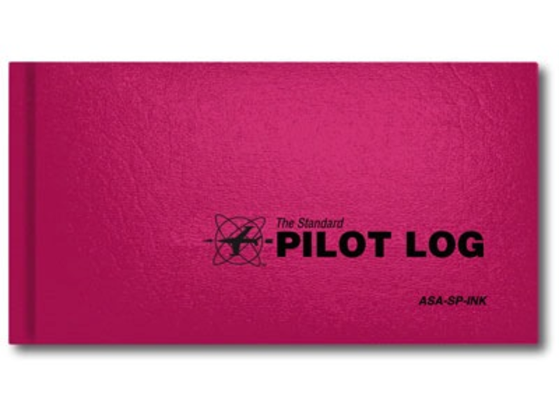 ASA ASA Standard Pilot Logbook Pink