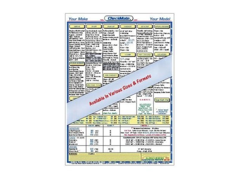Wayman Pilot Supplies Checklist: Cessna 172M