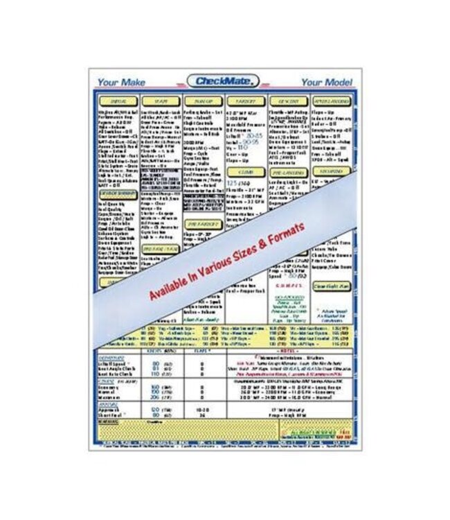 CHECKMATE AVIATION INC. Checklist: Seneca I Large