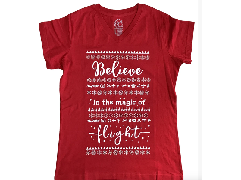 Dare to Fly Apparel Shirt: Holiday