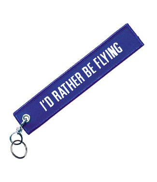 Keychain: I'd Rather Be Flying