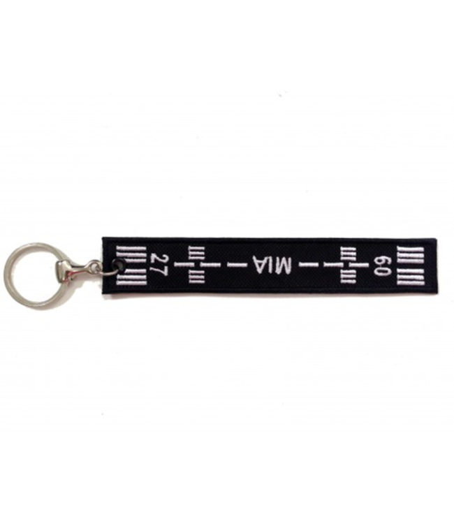 Key Chain: Runway Embroidered