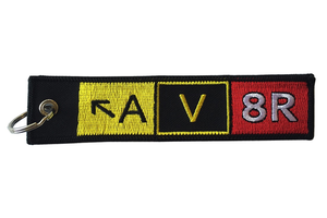 Key Chain: Embroidered AV8R