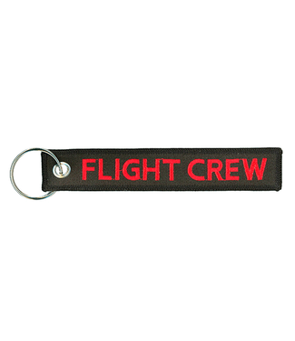 Key Chain: Flight Crew (Red and Black)