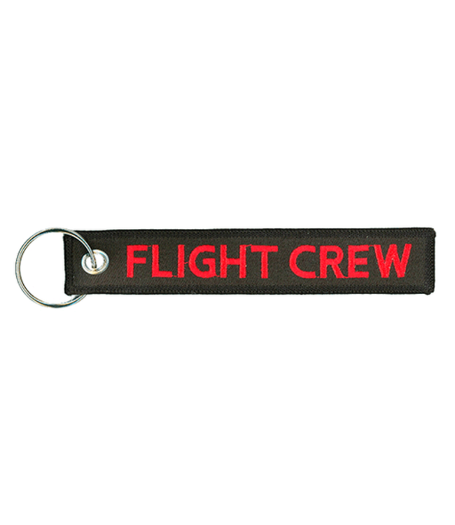 Key Chain: Flight Crew (Red and Black)
