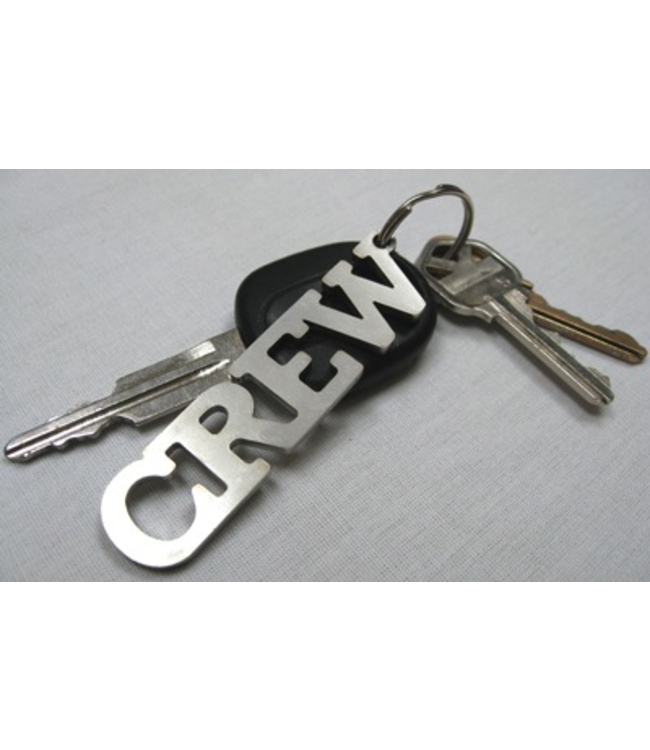 Key Chain: Crew Stainless Steel