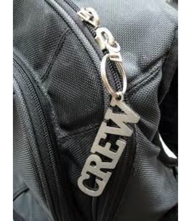 Key Chain: Crew Stainless Steel