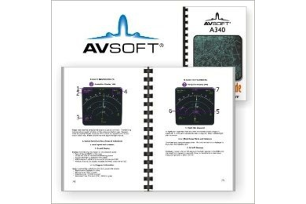 AVSOFT A340 Quick Study Guide *Outlet