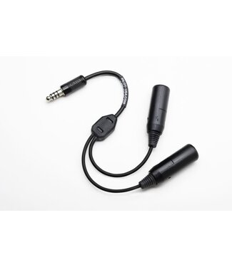 Adapter: GA to Helicopter Plugs (non-Mil)