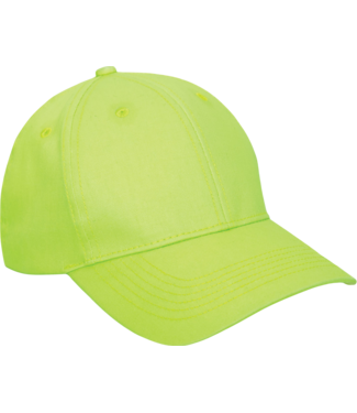Cap: Safety Green Low Profile Black Hat