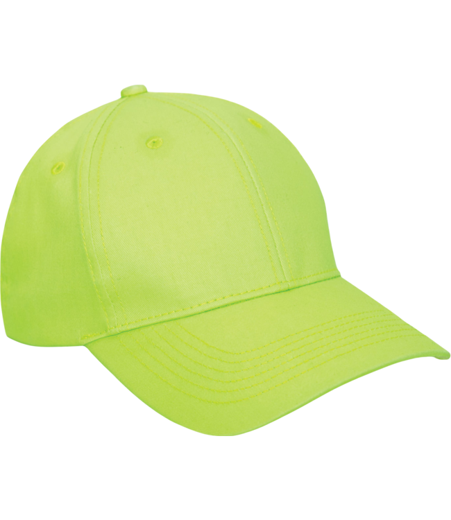 Cap: Safety Green Low Profile Black Hat