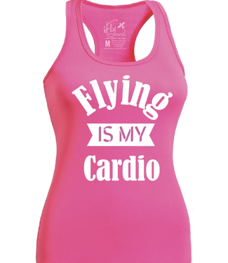 Dare to Fly Apparel Tank: Flying Is My Cardio