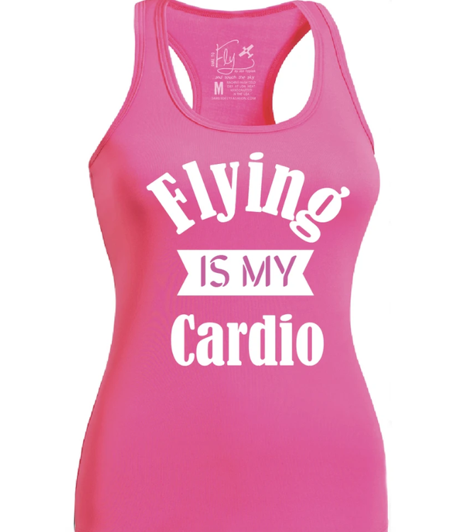 Dare to Fly Apparel Tank: Flying Is My Cardio