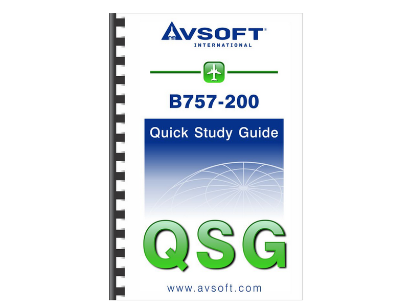 Avsoft Systems,LLC 757-200 Quick Study Guide