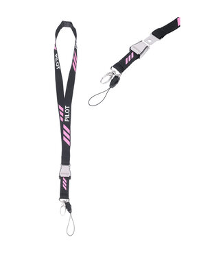 Lanyard: Pilot Epaulette 3 Pink