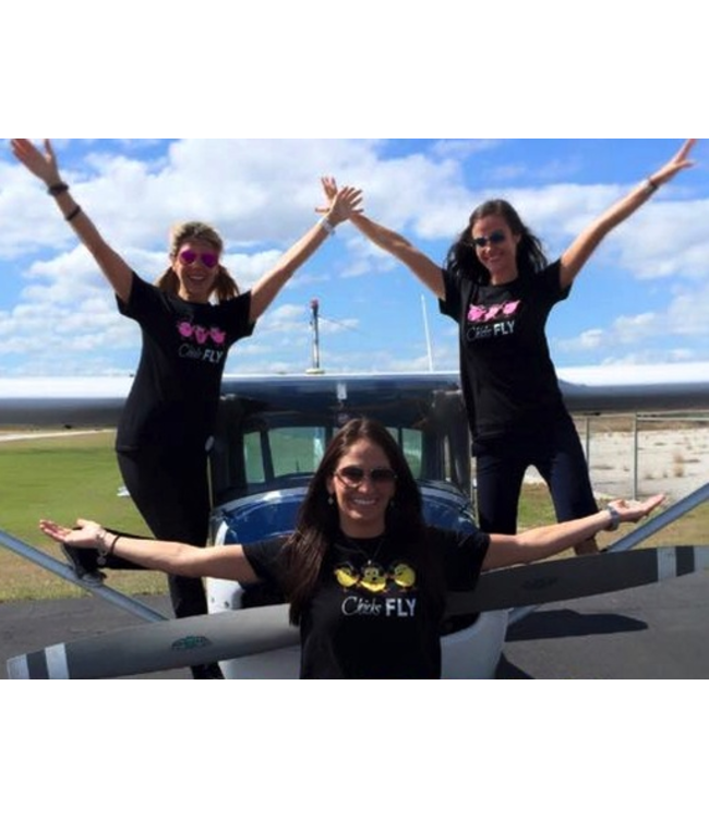 Chicks Fly T-Shirt Large
