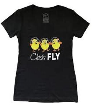 Chicks Fly T-Shirt X-Large