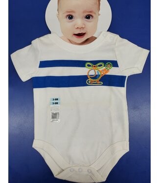 Stripped Helicopter Onesie