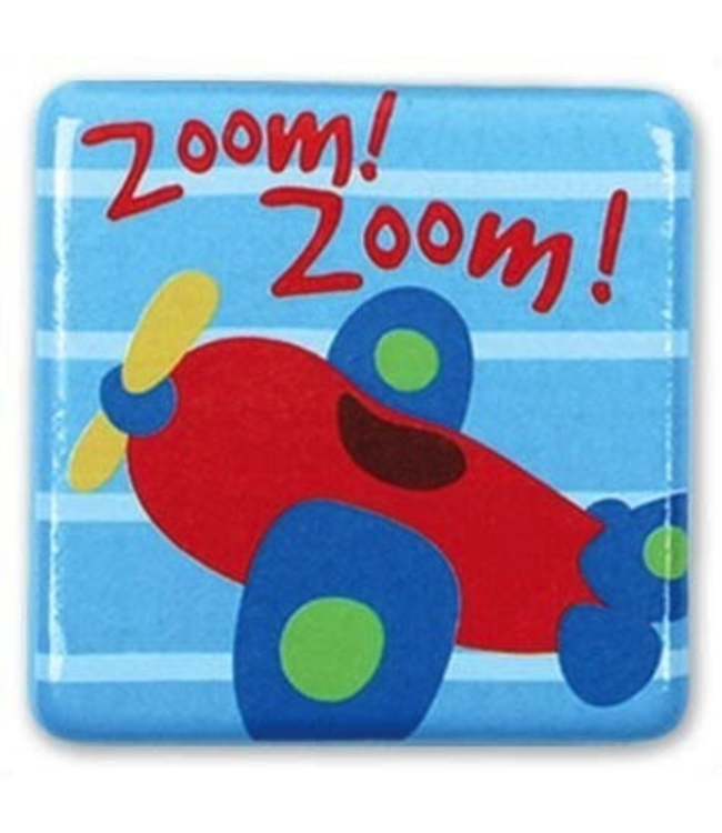 Airplane Magnet Silly Squares