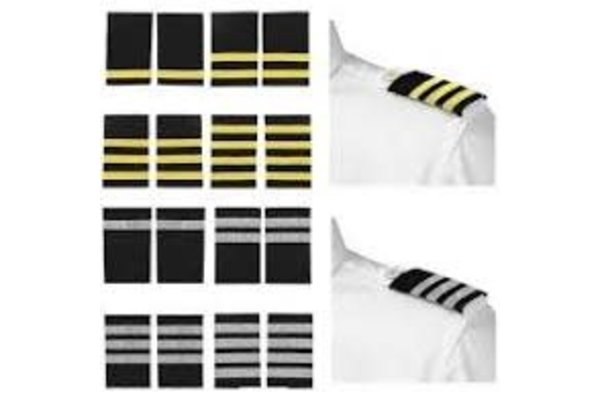 Epaulettes Gold / Black 1