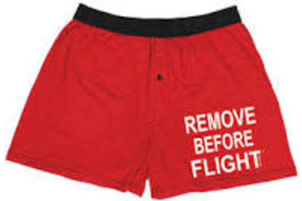 Remove Before Flight Boxers