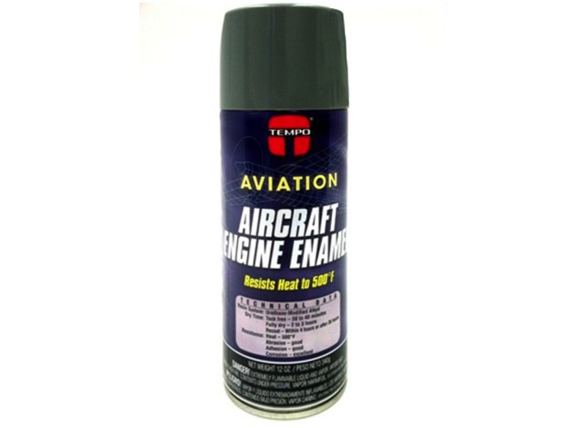 Aircraft Engine Enamel Lycoming Gray