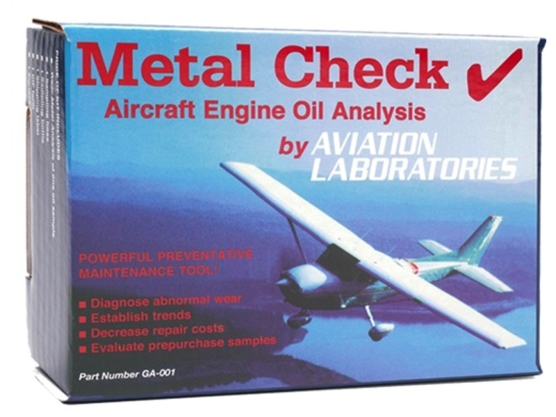 Metal Check Oil Analysis Kit & Shipping