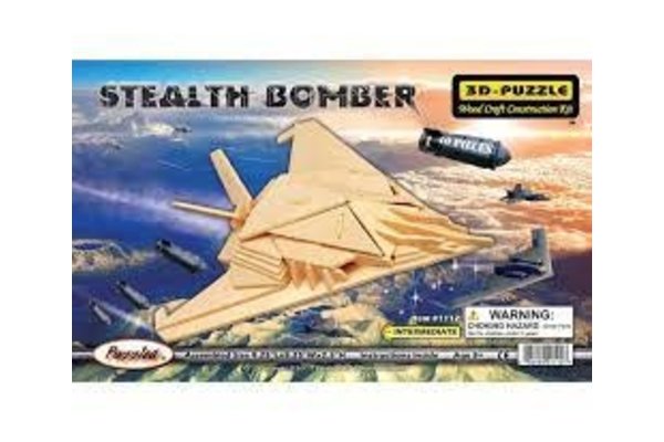 Puzzled, Inc. B2 Stealth Bomber Puzzle 3D