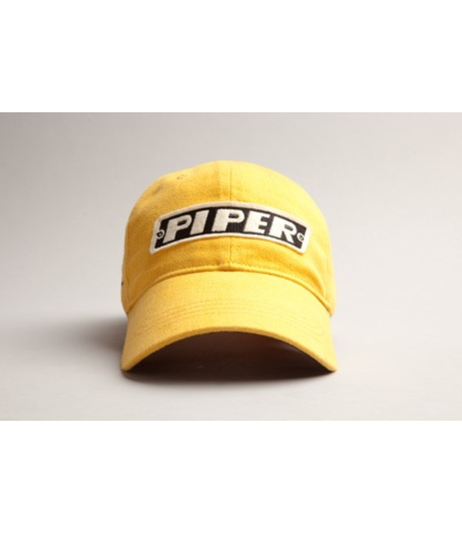 Cap: Piper Heritage Logo Hat Yellow