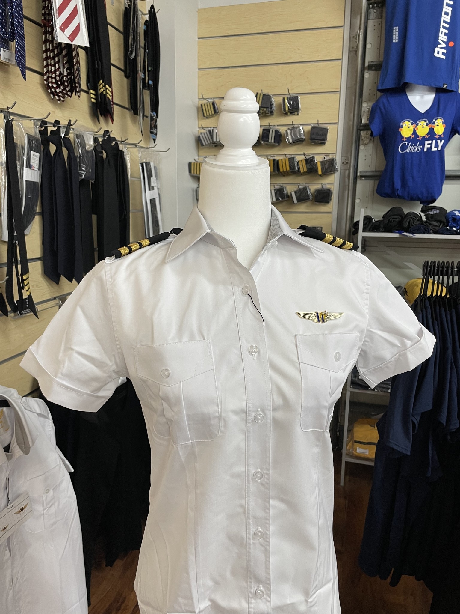 ladies pilot shirt