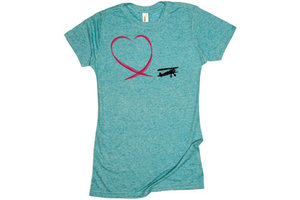 T-Shirt: Flying Heart