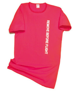 Remove Before Flight Night Shirt Coverup