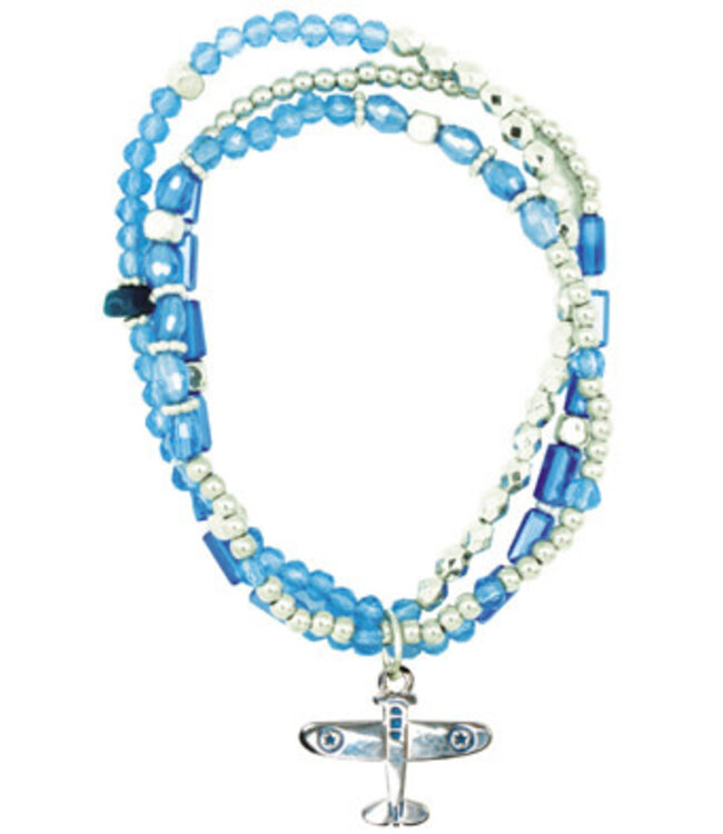 Bracelet Airplane Triple Cord