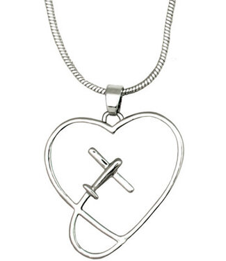 Necklace Flying Heart