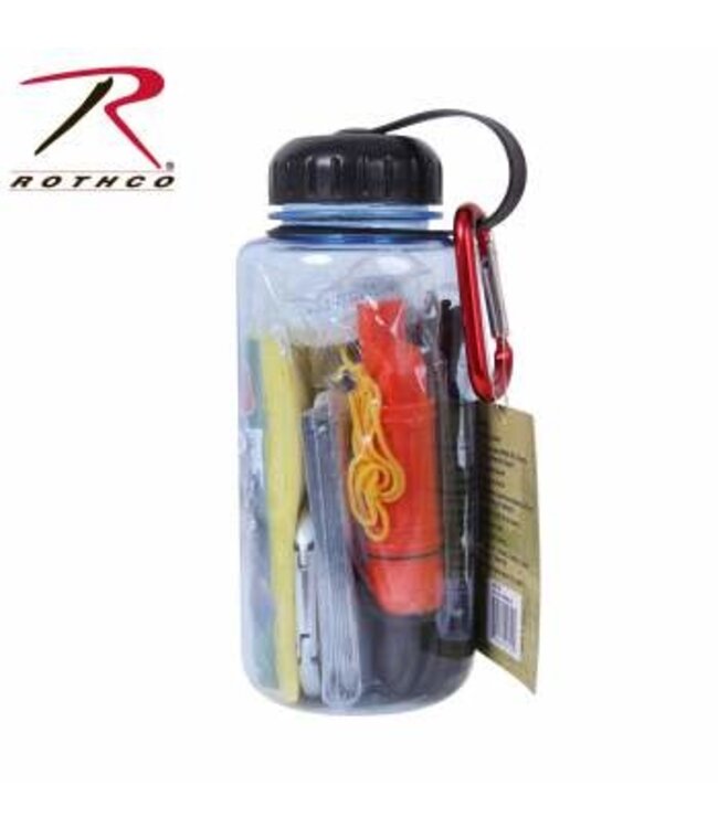 Water Bottle Survival Kit